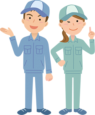 設備士のイラスト